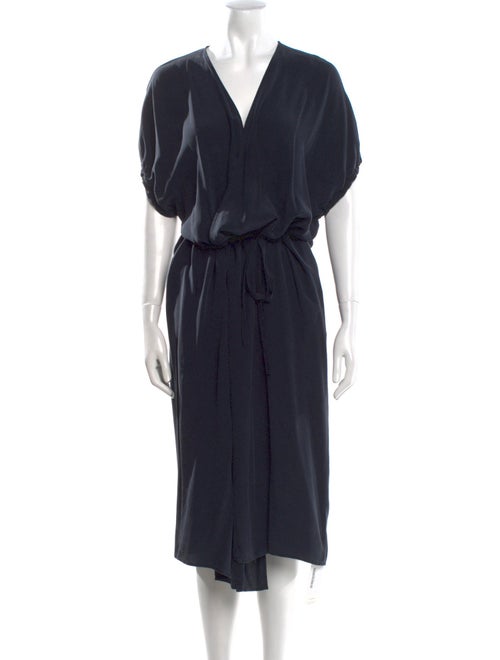 Vince Silk Midi Length Dress