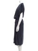 Vince Silk Midi Length Dress