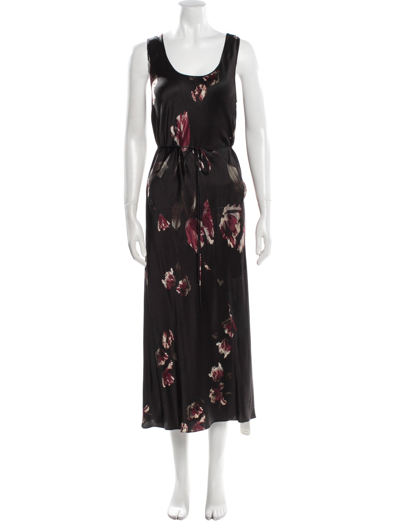 Vince Silk Long Dress