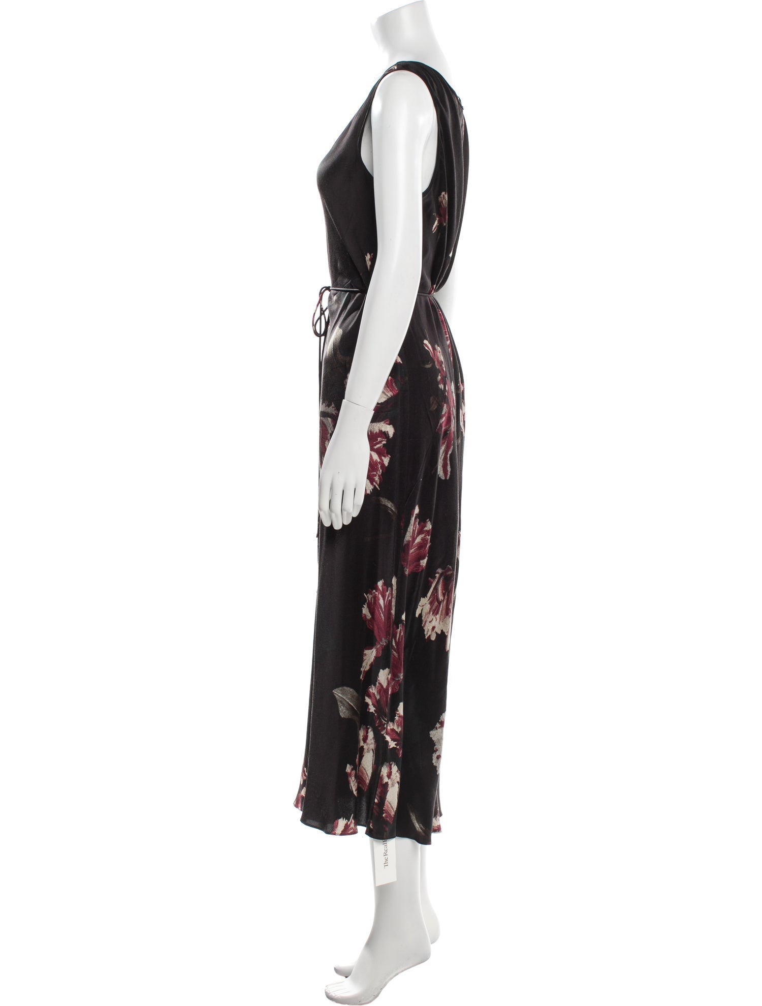 Vince Silk Long Dress