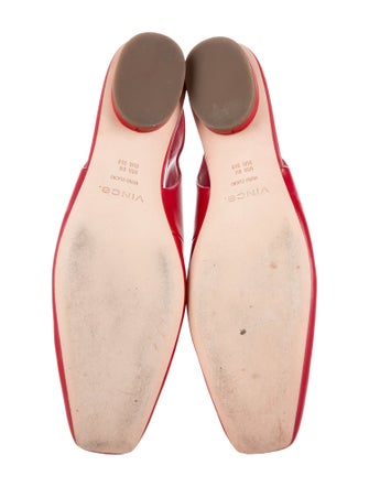 Vince Leather Slingback Flats
