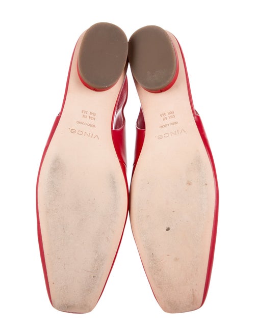 Vince Leather Slingback Flats