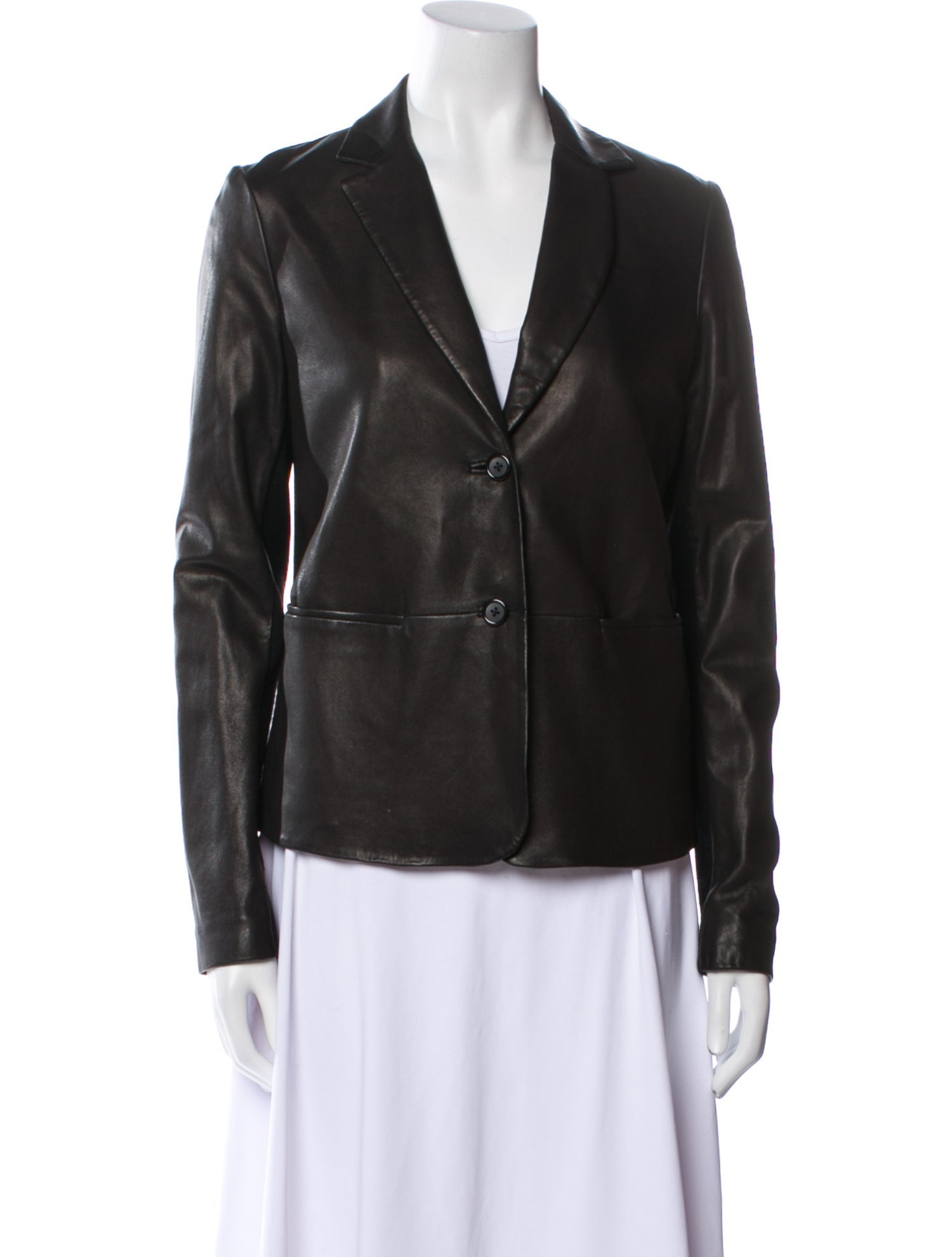 Vince Leather Blazer w/ Tags