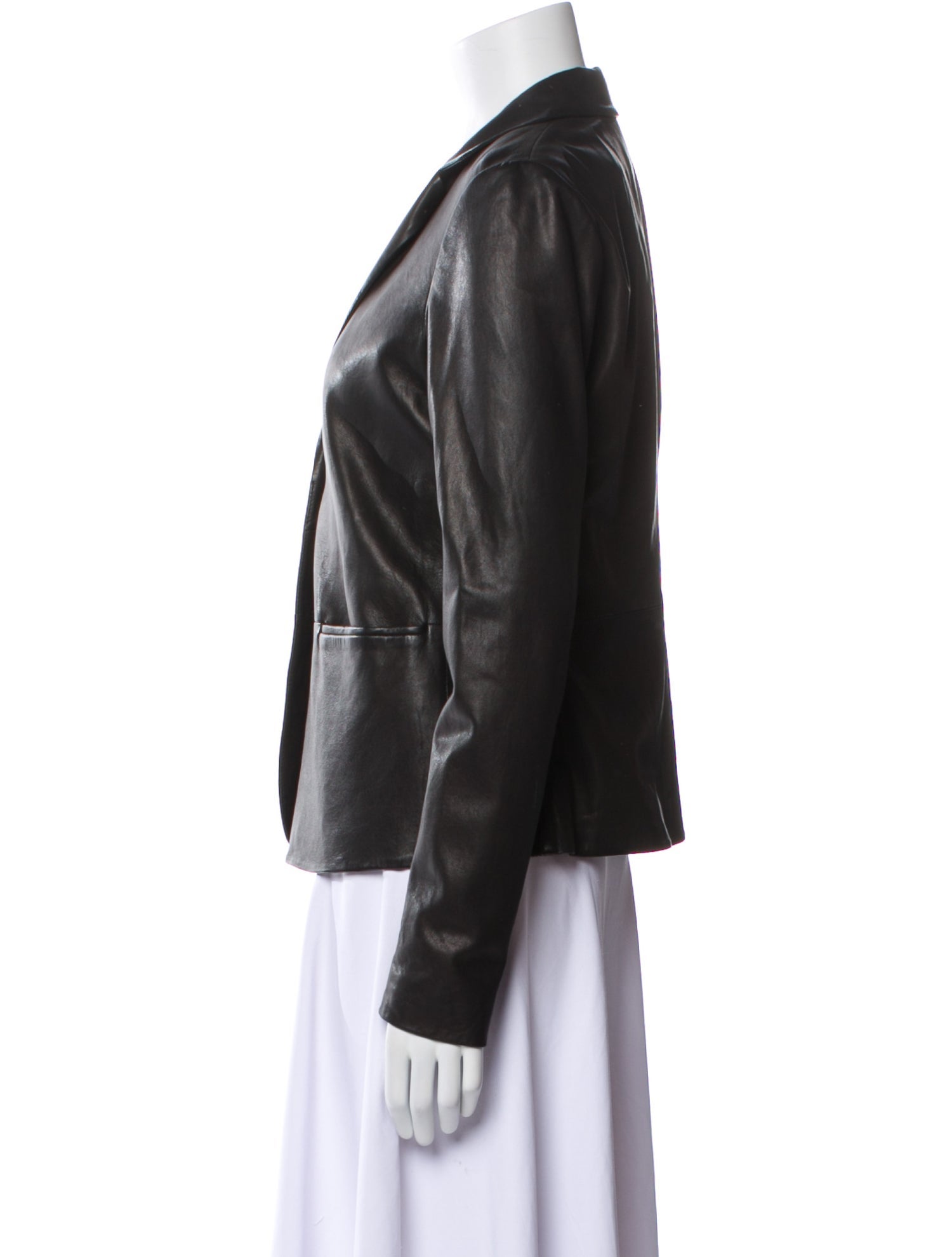 Vince Leather Blazer w/ Tags