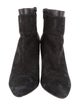 Vince Suede Leather Trim Embellishment Boots