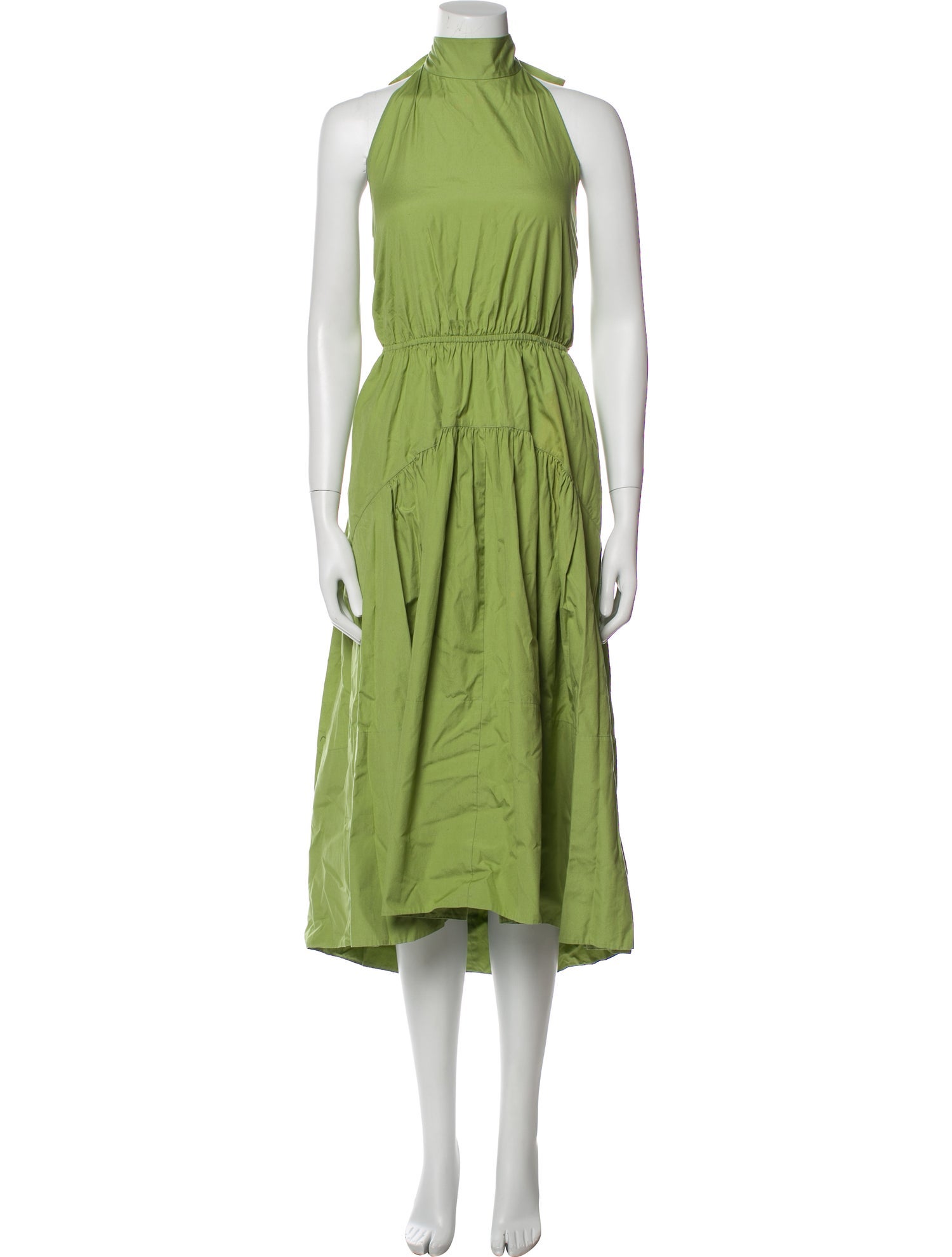 Vince Mock Neck Long Dress