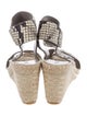 Vince Snakeskin Animal Print Espadrilles