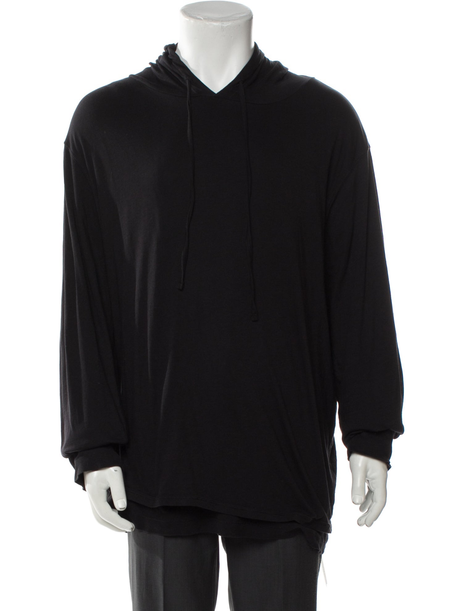Vince V-Neck Long Sleeve Hoodie
