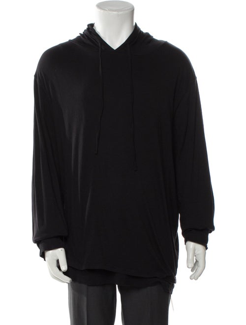 Vince V-Neck Long Sleeve Hoodie