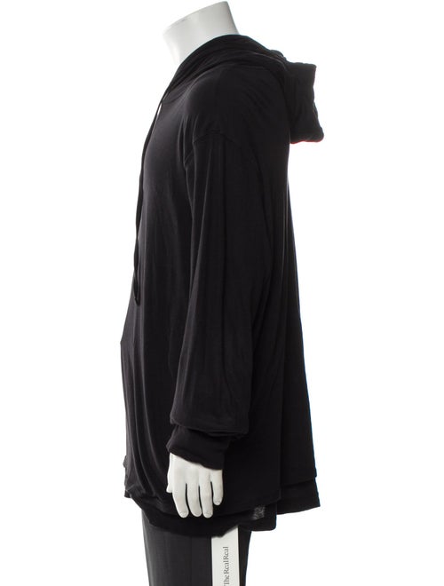 Vince V-Neck Long Sleeve Hoodie