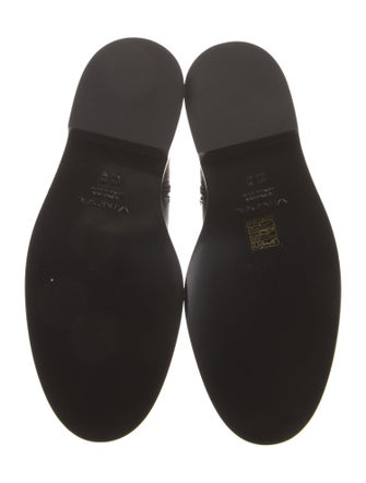 Vince Leather Combat Boots