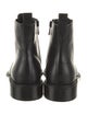Vince Leather Combat Boots