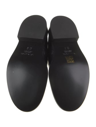 Vince Leather Combat Boots