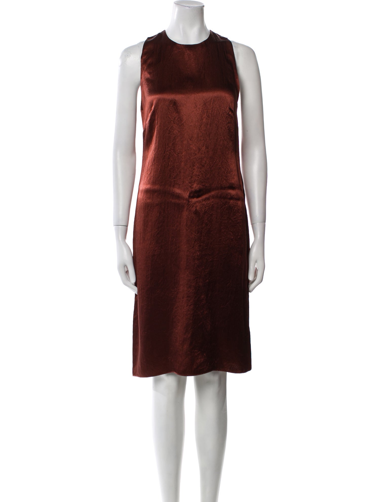 Vince Crew Neck Knee-Length Dress