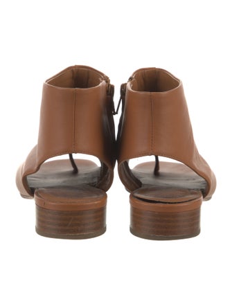 Vince Leather Slingback Sandals