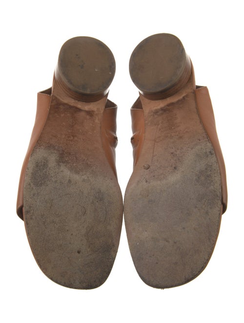 Vince Leather Slingback Sandals