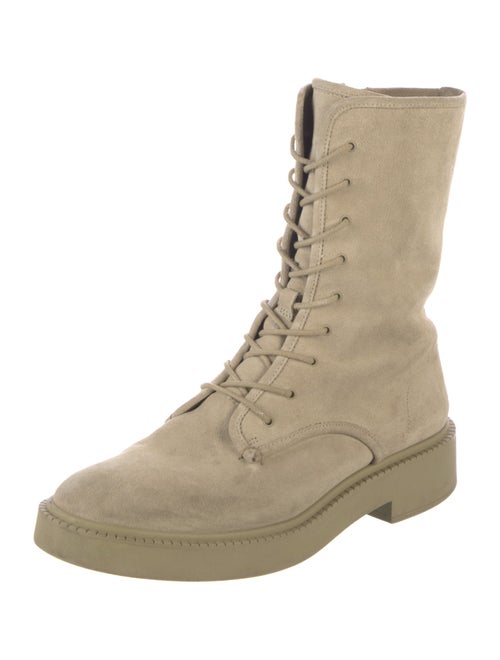 Vince Suede Combat Boots