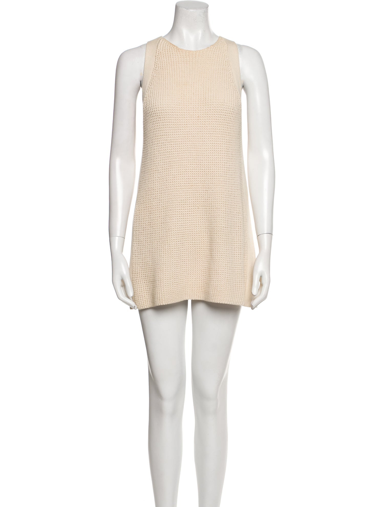 Vince Crew Neck Mini Dress