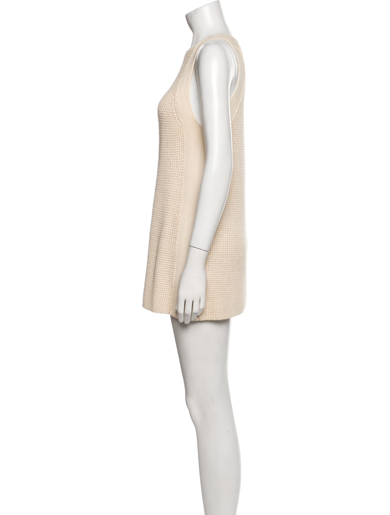 Vince Crew Neck Mini Dress