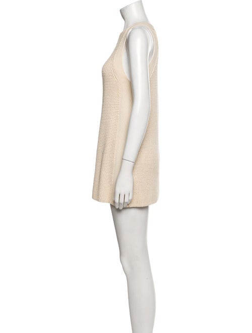 Vince Crew Neck Mini Dress