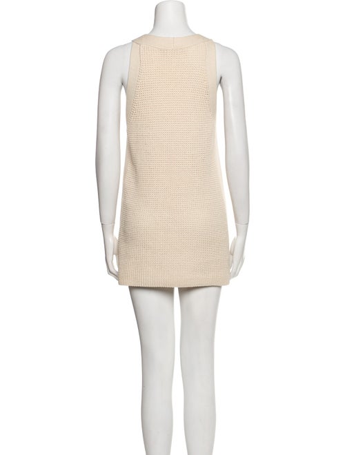 Vince Crew Neck Mini Dress