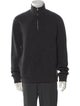 Vince Mock Neck Long Sleeve Sweatshirt