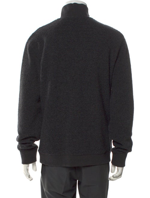 Vince Mock Neck Long Sleeve Sweatshirt