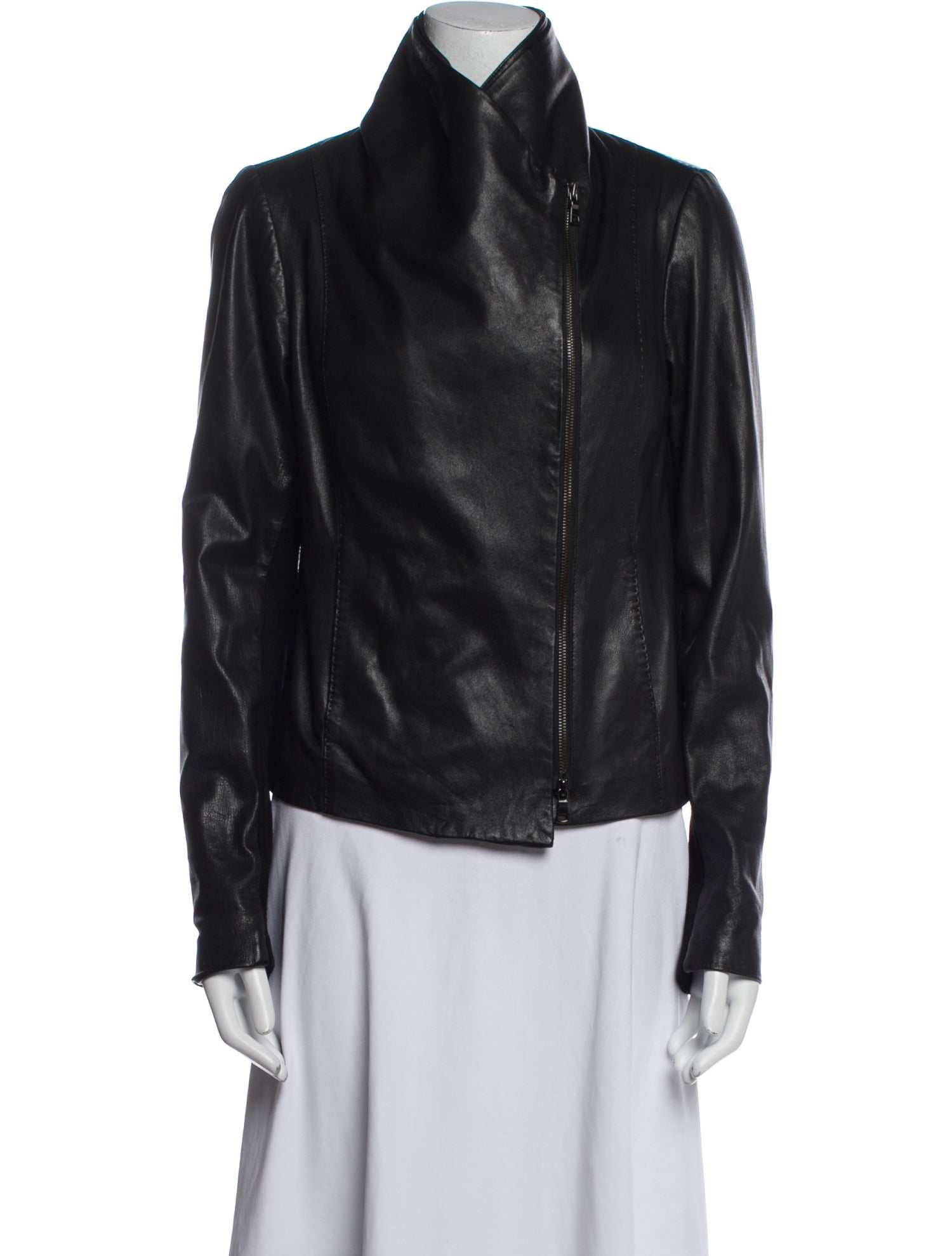 Vince Leather Biker Jacket