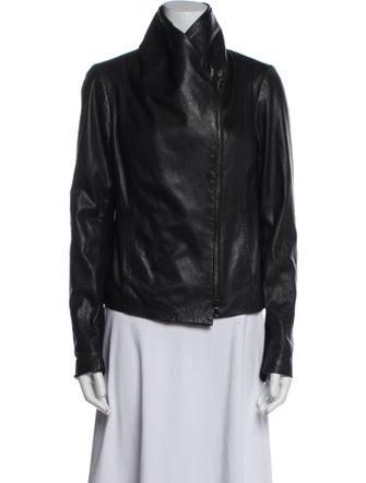 Vince Leather Biker Jacket