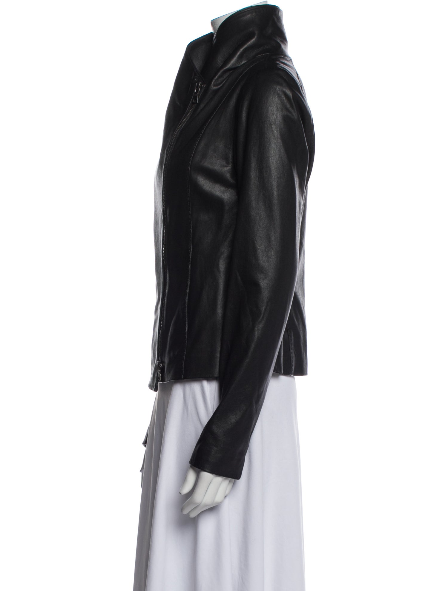 Vince Leather Biker Jacket