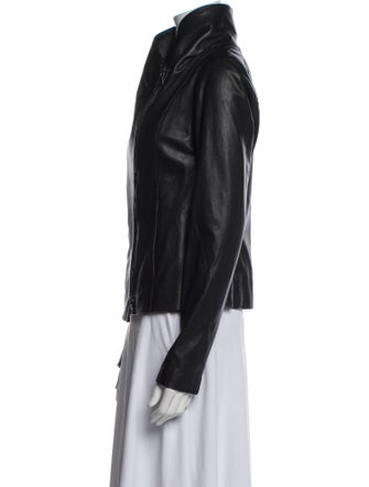 Vince Leather Biker Jacket