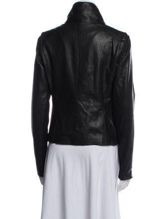 Vince Leather Biker Jacket