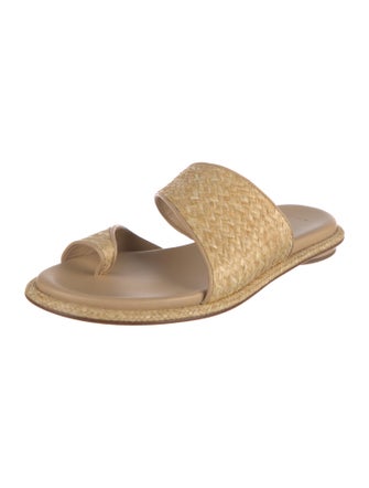 Vince Raffia Slides