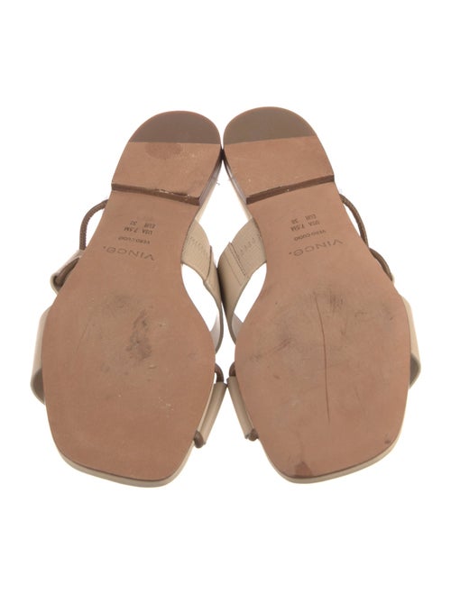 Vince Leather Slides