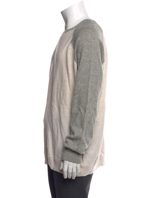 Vince Wool Colorblock Pattern Pullover