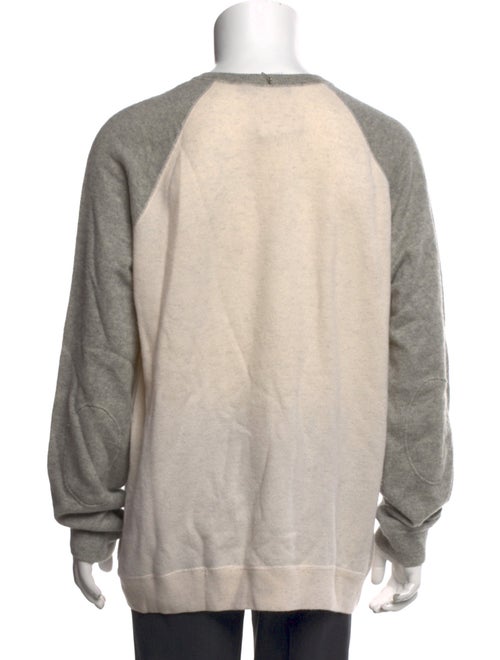 Vince Wool Colorblock Pattern Pullover