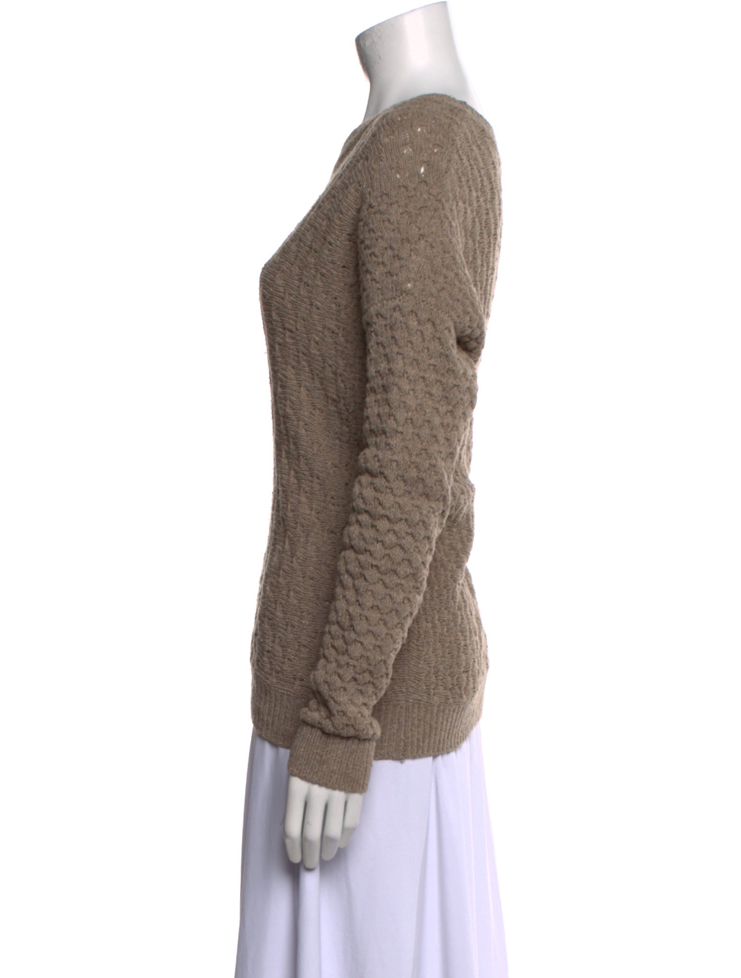 Vince Wool Scoop Neck Sweater