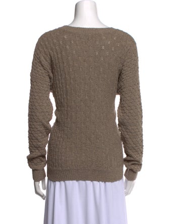 Vince Wool Scoop Neck Sweater