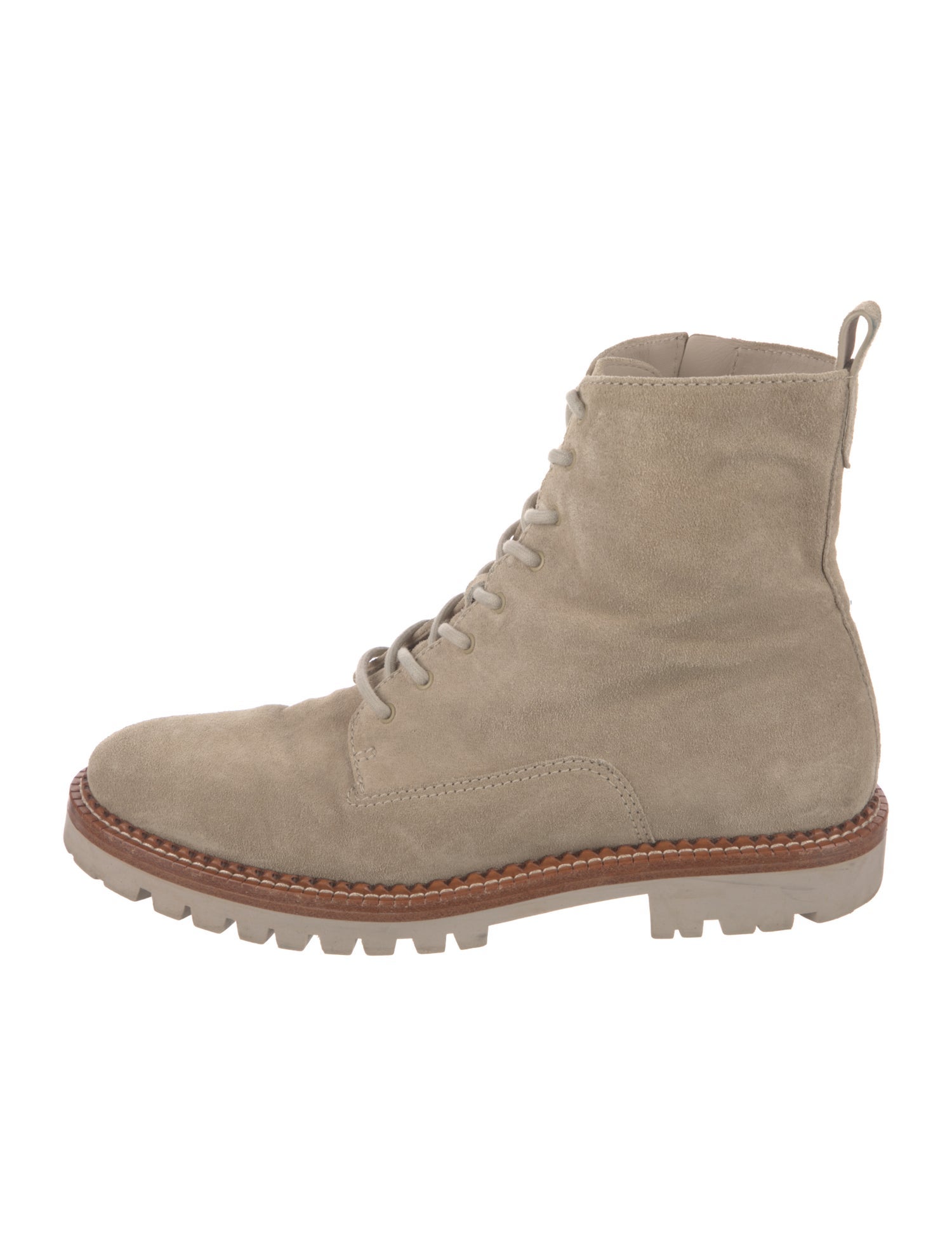 Vince Suede Combat Boots