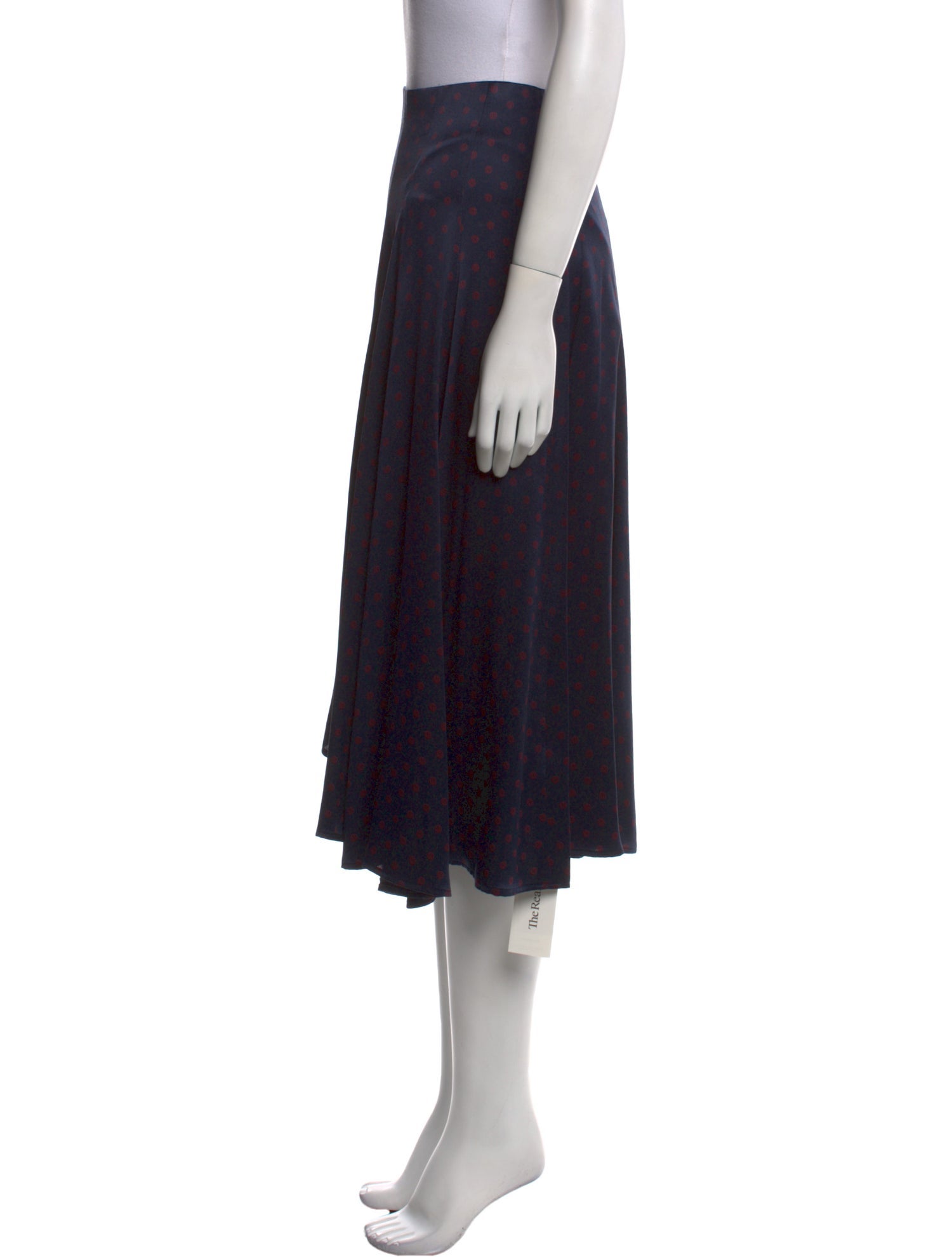 Vince Silk Knee-Length Skirt