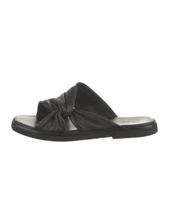 Vince Leather Slides
