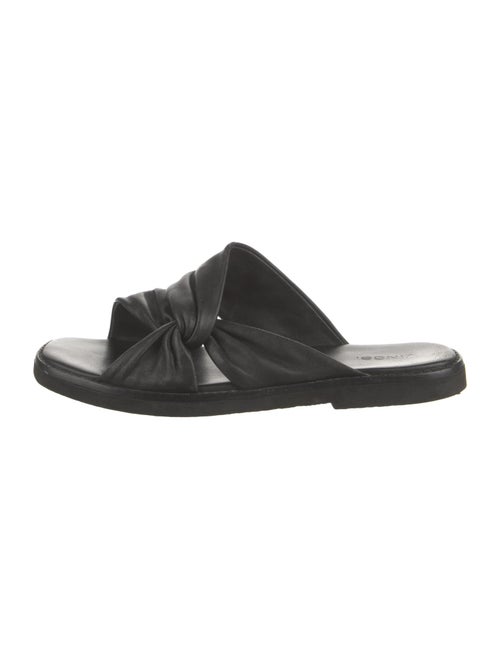 Vince Leather Slides