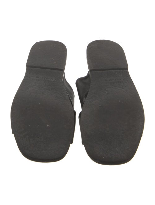 Vince Leather Slides