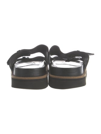 Vince Leather Slides