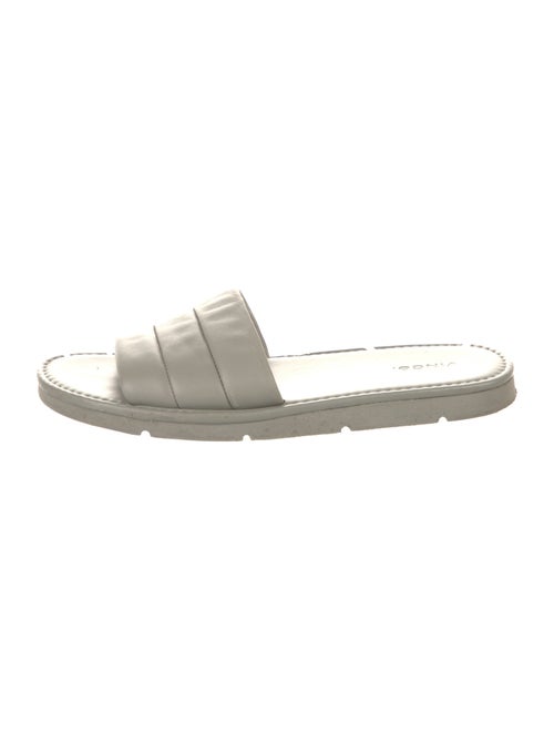 Vince Leather Slides