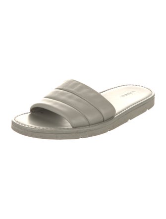 Vince Leather Slides
