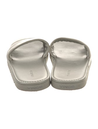 Vince Leather Slides