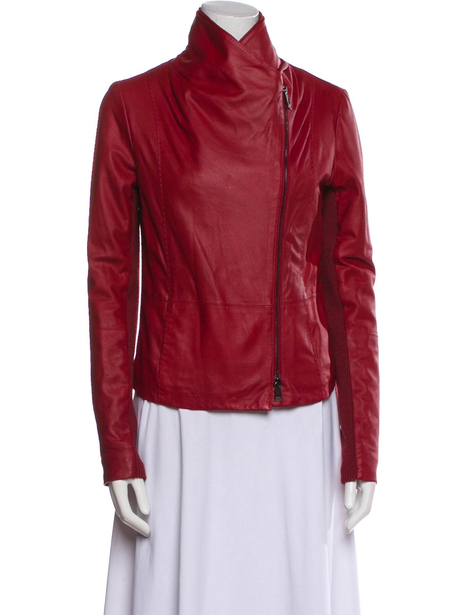 Vince Goat Leather Biker Jacket