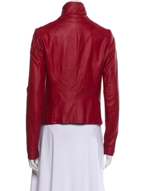 Vince Goat Leather Biker Jacket