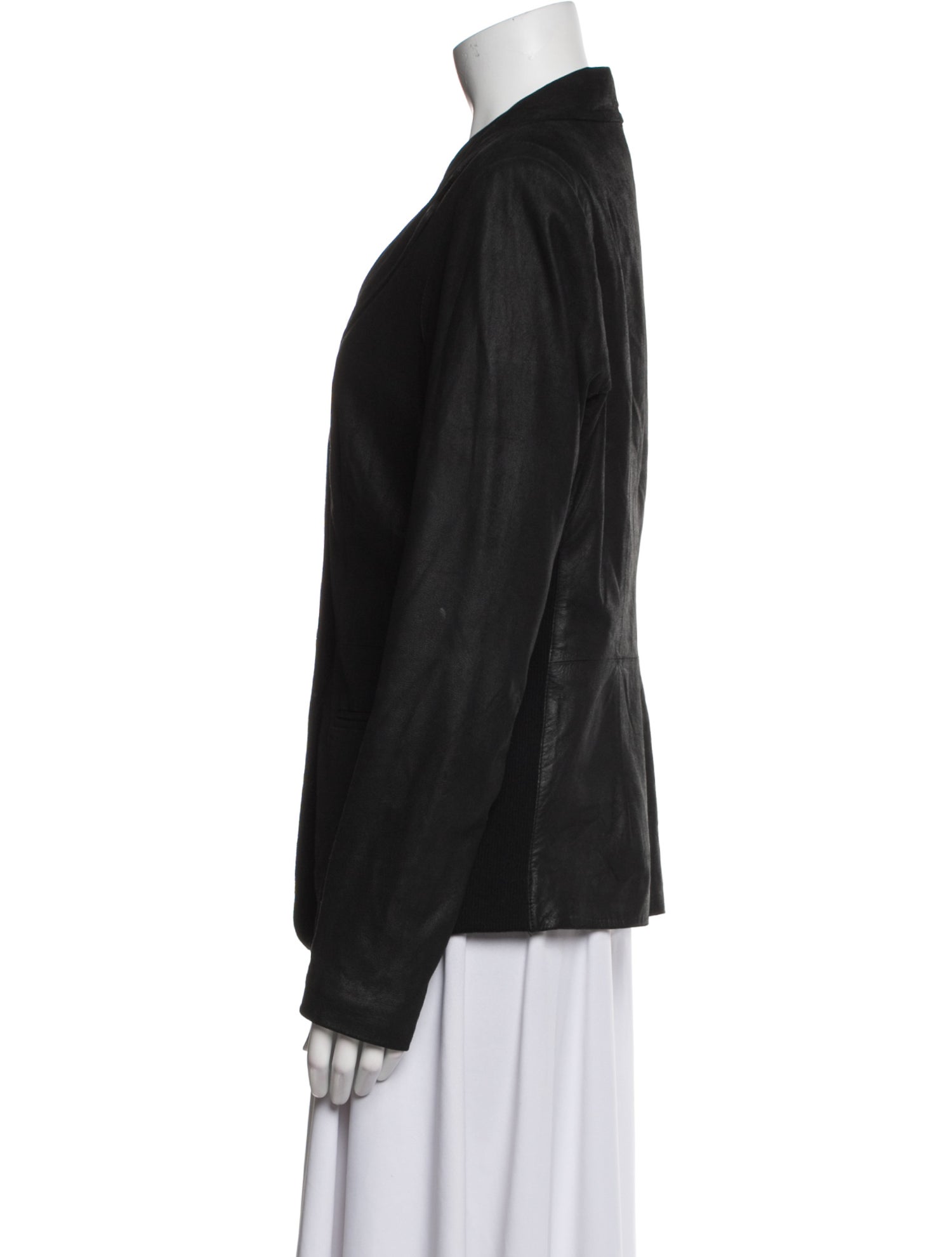 Vince Leather Blazer